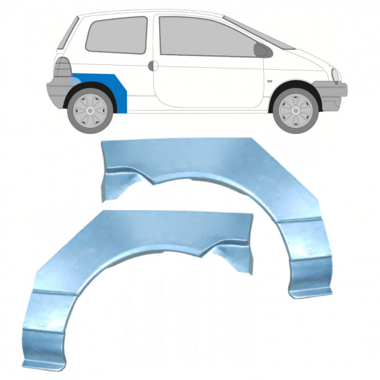 Galinė arka už Renault Twingo 1993-1998 / Kairė + Dešinė / Rinkinys 9933