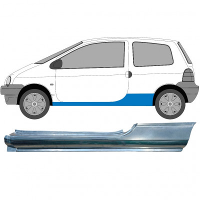 Slenkstis, apatinė už Renault Twingo 1993-2007 / Kairė 6973