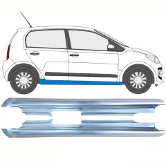 Visas slenkstis už Volkswagen UP! 2011- / Kairė + Dešinė / Rinkinys 10865