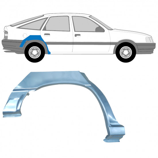 Galinė arka už Opel Vectra 1988-1995 / Dešinė 11208