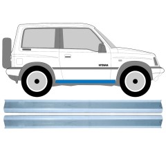 Slenkstis, apatinė už Suzuki Vitara 1988-1998 / Kairė + Dešinė / Rinkinys 10609