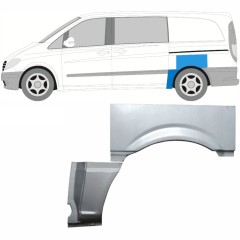 Galinė arka už Mercedes Vito W639 2003-2014 / Kairė / Rinkinys 9278