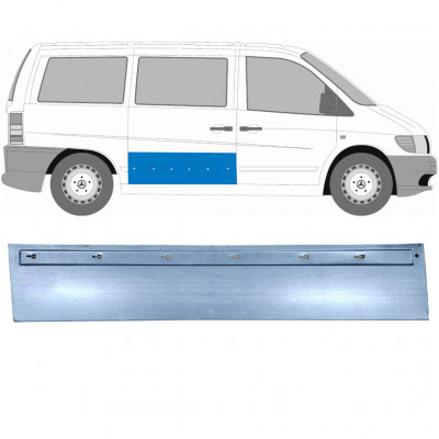 Stumdomų durų dalis už Mercedes Vito 1996-2003 / Dešinė 11500