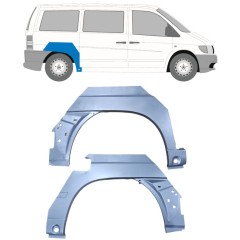 Galinė arka už Mercedes Vito I W638 1996-2003 / Kairė + Dešinė / Rinkinys 9475