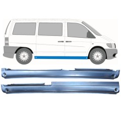 Visas slenkstis už Mercedes Vito I W638 1996-2003 / Kairė + Dešinė / Rinkinys 9474