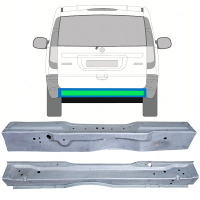 Galinė vidinė + išorinė dalis už Mercedes Vito 2003-2014 / Rinkinys 12561