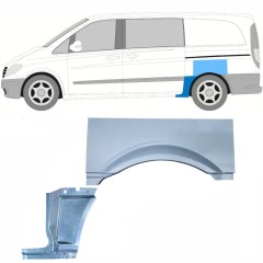 Galinė arka už Mercedes Vito W639 2003-2014 / Kairė / Rinkinys 11867