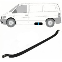 Kuro bako laikikliai už Mercedes Vito I W638 1996-2003 9394