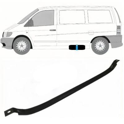 Kuro bako laikikliai už Mercedes Vito I W638 1996-2003 9394