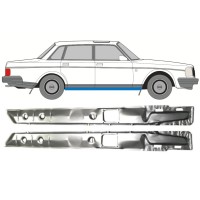 Slenkstis vidinė dalis už Volvo 240 1975-1993 / Kairė + Dešinė / Rinkinys 16111