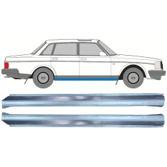 Slenkstis apatinė dalis už Volvo 240 1975-1993 / Kairė / Dešinė / Rinkinys 12775