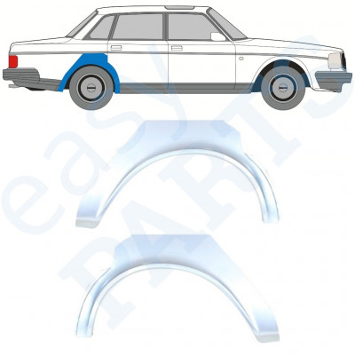 Galinė arka už Volvo 240 1979-1993 / Kairė + Dešinė / Rinkinys 9898