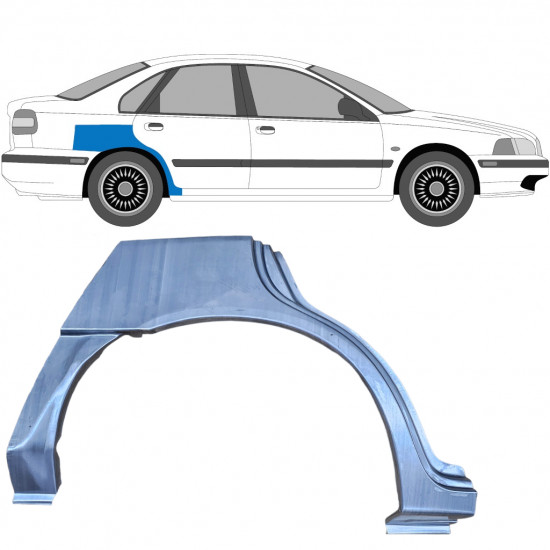 Galinė arka už Volvo S40 / V40 1995-2004 / Dešinė 5633