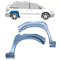 Galinė arka už Chrysler Voyager 2000-2008 / Kairė + Dešinė / Rinkinys 11284