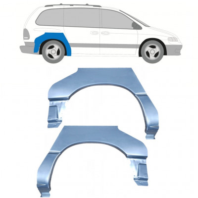 Galinė arka už Chrysler Voyager 1996-2001 / Kairė + Dešinė / Rinkinys 9967