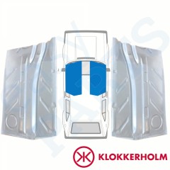 Dugno skarda, priekinė dalis už Volkswagen Golf 1 1974-1985 / Kairė + Dešinė / Rinkinys 10340