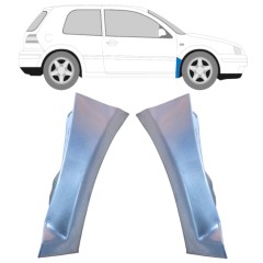 Sparno apatinė dalis už Volkswagen Golf 4 1997-2006 / Kairė + Dešinė / Rinkinys 9676