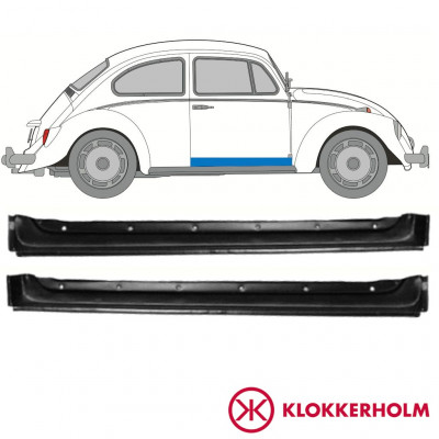 Priekinių durų vidinė dalis už Volkswagen Kaefer 1947-1972 / Rinkinys 11122