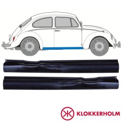 Slenkstis vidinė dalis už Volkswagen Kaefer 1949- / Kairė + Dešinė / Rinkinys 11119