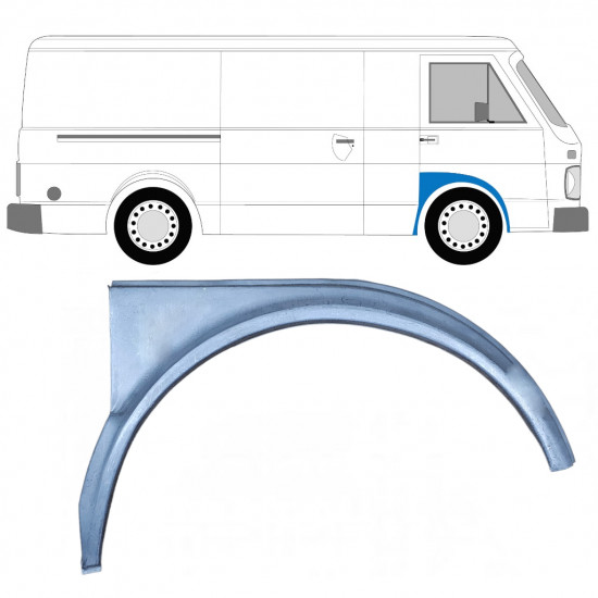 Sparno apatinė dalis už Volkswagen LT 1975-1996 / Dešinė 7952