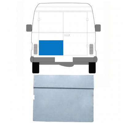 Galinių durų dalis už Volkswagen LT 1975-1996 / Kairė 8967