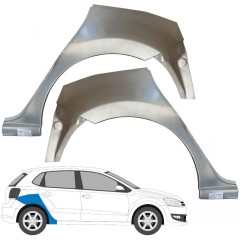 Galinė arka už Volkswagen Polo 2009-2017 / Kairė + Dešinė / Rinkinys 9662