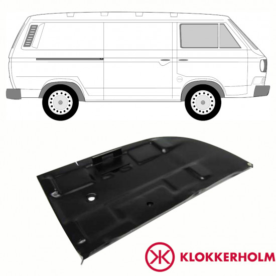 Akumuliatoriaus pagrindo dalis už VW Transporter T3 1979-1992 10808