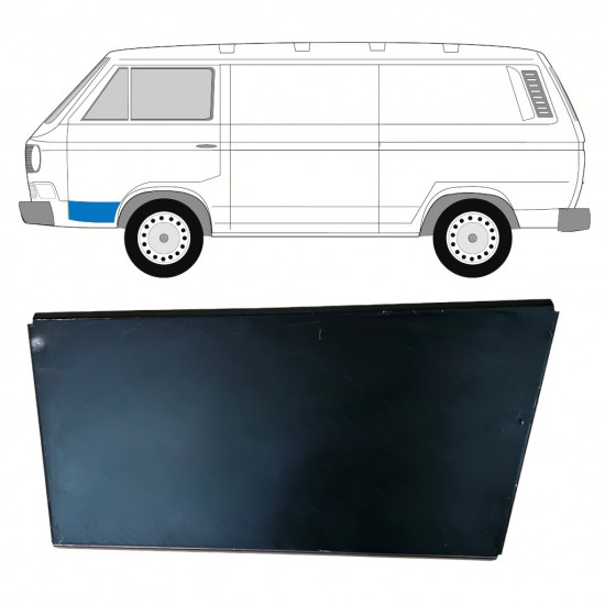 Priekinių durų išorinė dalis už VW Transporter T3 1979-1992 / Kairė 11090