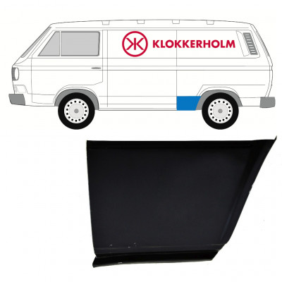 Galinė arka už VW Transporter T3 1979-1992 / Kairė 11087