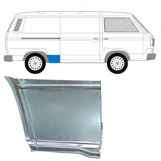 Galinė arka už VW Transporter T3 1979-1992 / Dešinė 11086