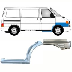 Slenkstis apatinė + priekinė arka + sparnas priekinis už Volkswagen Transporter T4 1996-2003 / Dešinė / Rinkinys 10041