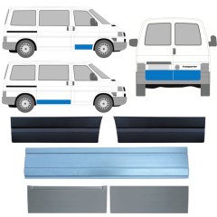 Priekinių durų už Volkswagen Transporter T4 1990-2003 / Kairė + Dešinė / Rinkinys 11392