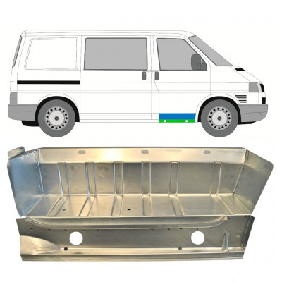 Slenkstis priekinio laiptelio vidinė dalis už VW Transporter T4 1990-2003 / Dešinė 9022