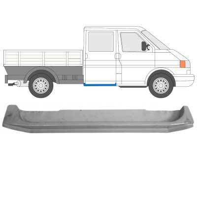Slenkstis apatinė durų galinių už Volkswagen Transporter T4 1990-2003 / Dešinė 16106