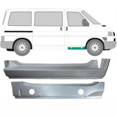 Slenkstis priekinis vidinė + išorinė dalis už Volkswagen Transporter T4 1990-2003 / Dešinė / Rinkinys 9905