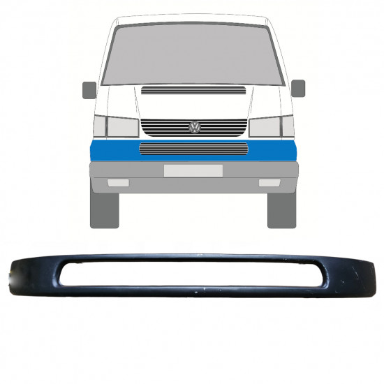 Grotelių juostelė už Volkswagen T4 Caravelle 1998-2003 7518