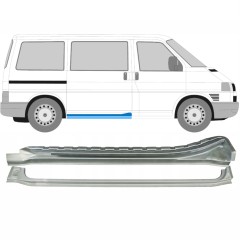 Slenkstis apatinė durų slankiojančių už Volkswagen Transporter T4 1990-2003 / Dešinė / Rinkinys 10288