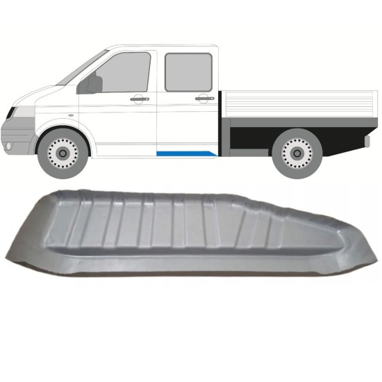 Priek durų vidaus skarda už Volkswagen Transporter T5 2003-2015 / Kairė 16846