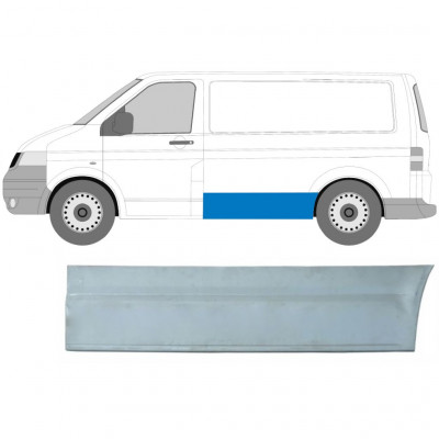 Išorinė šono dalis už VW Transporter T5 2003-2015 / Kairė 5023