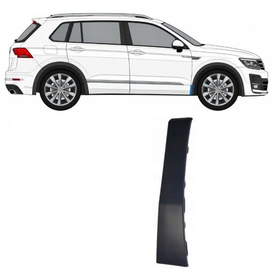 Sparno juosta priekinio sparno už Volkswagen Tiguan 2016-2020 R-Line / Dešinė 14863