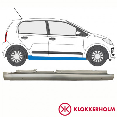 Slenkstis, apatinė už Volkswagen UP! 2011- / Dešinė 10863