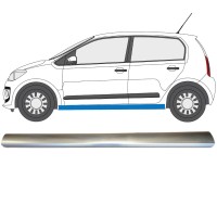 Slenkstis apatinė dalis už Volkswagen UP! 2011- / Kairė 14819 Slenkstis apatinė dalis už Volkswagen UP! 2011- / Kairė 14819