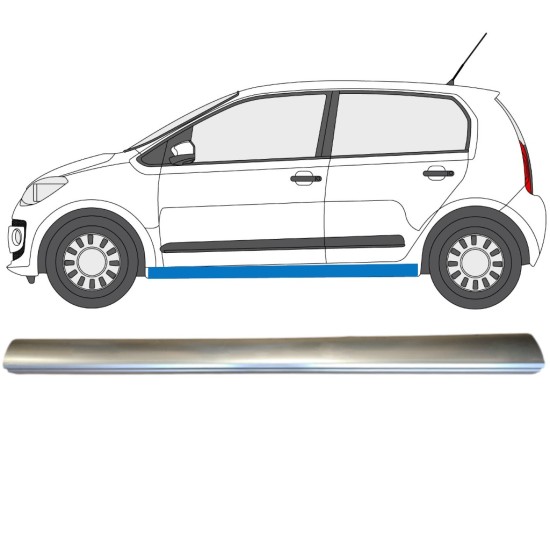 Slenkstis apatinė dalis už Volkswagen UP! 2011- / Kairė 14819 Slenkstis apatinė dalis už Volkswagen UP! 2011- / Kairė 14819