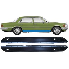 Visas slenkstis už Mercedes S-Class W116 1972-1980 / Kairė + Dešinė / Rinkinys 11950