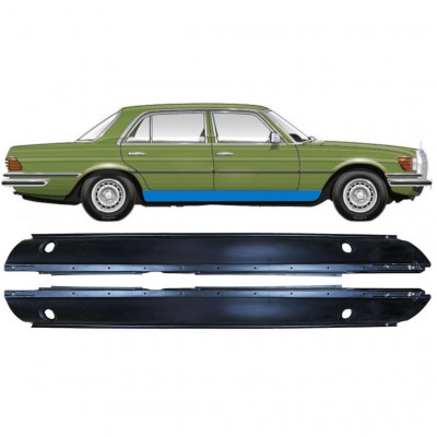 Slenkstis, apatinė už Mercedes S-class 1972-1980 / Rinkinys 11950