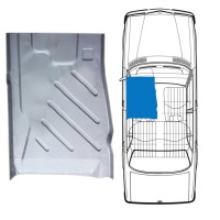 Dugno skarda, priekinė dalis už Mercedes W123 1975-1985 / Kairė 16047