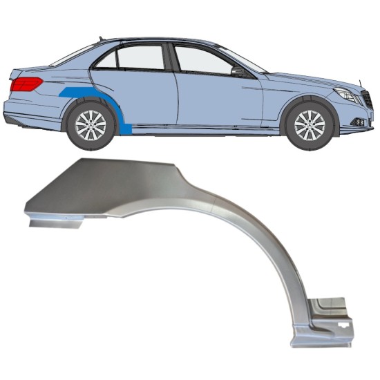 Galinė arka už Mercedes-Benz E-Class W212 2009-2016 / Dešinė 14865 Galinė arka už Mercedes-Benz E-Class W212 2009-2016 / Dešinė 14865
