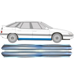 Slenkstis, apatinė už Citroen XM 1989-2000 / Kairė + Dešinė / Rinkinys 11344