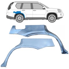 Galinė arka už Nissan X-Trail 2007-2014 / Kairė + Dešinė / Rinkinys 9586