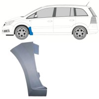 Sparno apatinė dalis už Opel Zafira B 2005-2012 / Kairė 16851